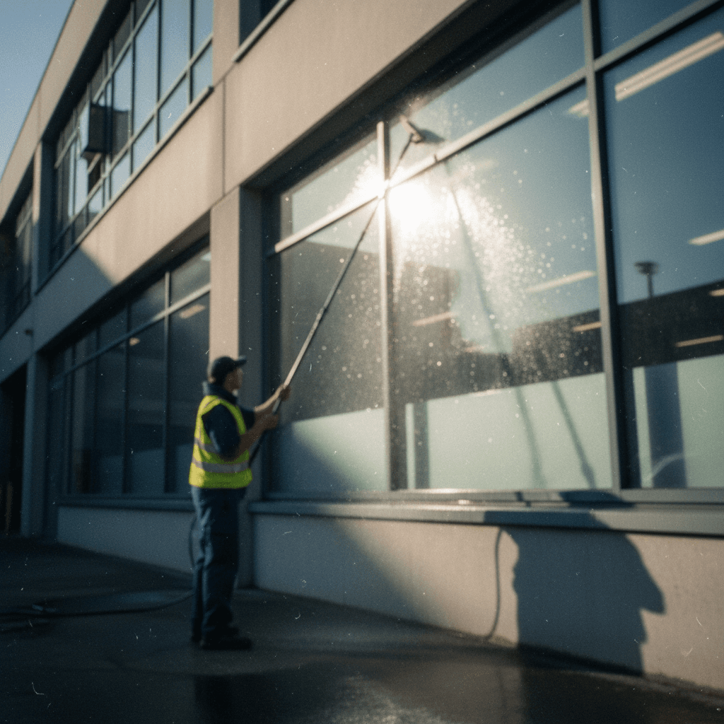 Streak-free inspection walk-through with homeowner before departure